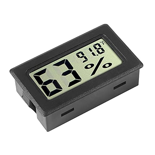 4pcs mini digitalni elektronički mjerač temperature i vlažnosti, senzor number unutarnji vanjski termometar higrometar Fahrenheit LCD