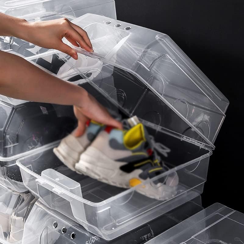 N/prozirna kutija za skladištenje cipela za skladištenje kućanstva Ladica za plastičnu kutiju za cipele za cipele
