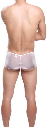 Muška ultra tanka prozirna suknja tange t-hlača čipka za ispupčenje torbice donje rublje