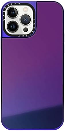Casetify ogledalo za iPhone 13 Pro Max kompatibilan s Magsafe - Purple Disco na ljubičastoj boji