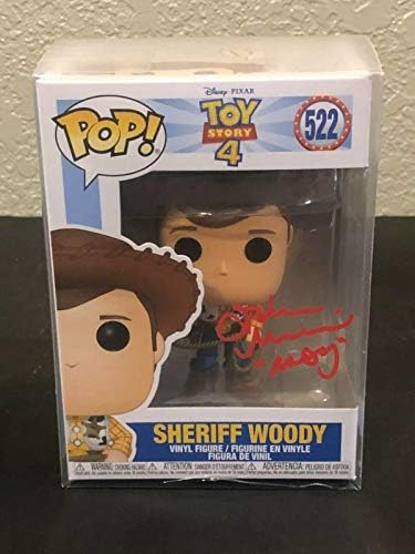 John Morris Disney Priča o igračkama Andy šerif Woody potpisao autogram Funko Pop Bas - Autografirani MLB figurice