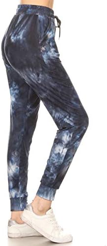 Tajice skladište ženski popularni tisak visokog struka Premium jogger staze hlače BAT1