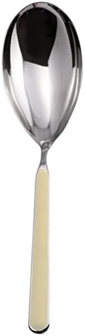 Mepra AZC10L61143 Fantasia Risotto Spoon-[Pack od 48], Vanilla, 27,7, Sigurni pribor za pranje posuđa od nehrđajućeg čelika