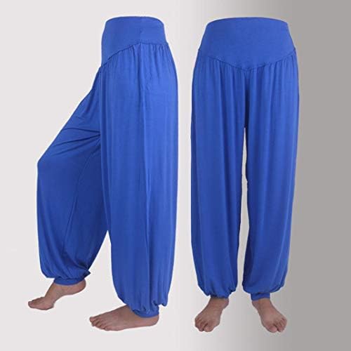 Vezad ženske harem hlače joga hlače plus veličine solidne boje ležerne labave hlače