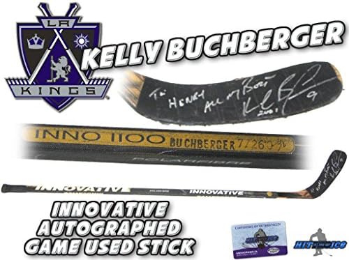 Kelly Buchberger potpisana igra rabljena štapa la Kings - W/CoA - Autografirani NHL štapići