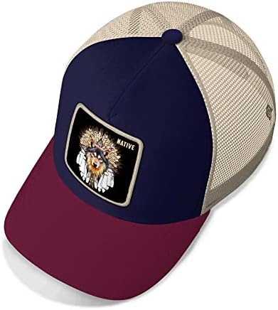 Asvance Trucker Hat - Mesh Backball Cap za žene, muškarci - Premium Indijanci vezeni šeširi - Poklon za mamu, tata