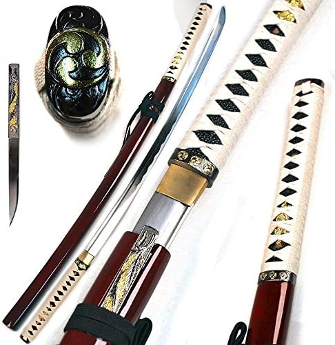 Ace borilačke vještine opskrbljuju ručno izrađeni zetsurin oštar samurai katana mač - musha