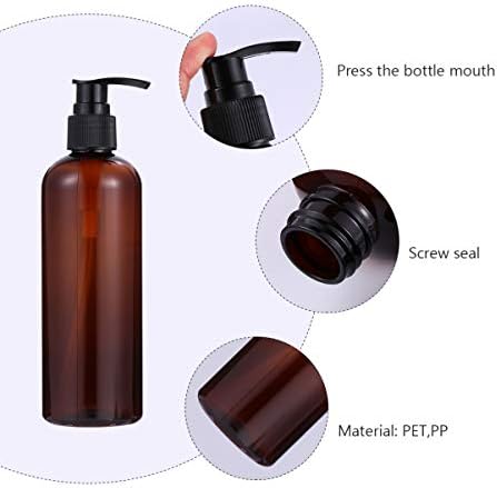 Dizajnitor za dodjelu kabinoka 3pcs 300ml prazna boca pumpe Očisti plastična pumpa za punjenje za vrhnje za vrhnje za pranje tijela