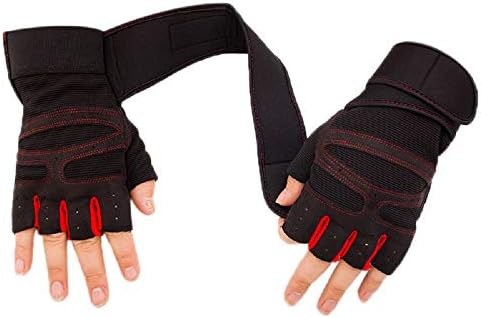 Rukavice za dizanje utega za zglobove, rukavice za podršku za muškarce/ žene, sportske rukavice od Pola prsta za fitness, vježbanje,