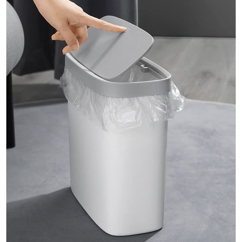 UXZDX kanta za smeće Press Automatski kantu za otpad s poklopcem Recikliranje košarice za smeće smeće smeće Kuhinje smeće Can WC -a