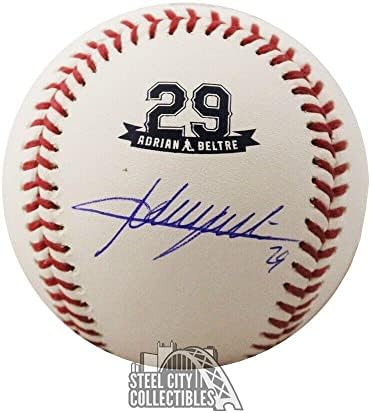 Adrian Beltre autogramirani MLB Baseball za umirovljenje - JSA - Autografirani bejzbols