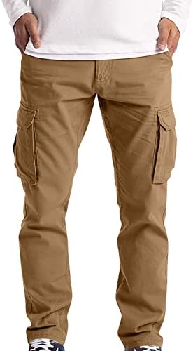 Xiaxogool Baggy Cargo hlače, plus veličine teretne hlače za muškarce casual joggers atletskih hlača labave fit opuštene hlače na otvorenom