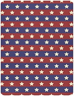 USA zastave Šarene plahte za zvijezde za dječake djevojke pakiraju i igraju plahte prijenosni mini opremljeni krevetić za standardne