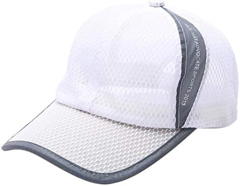 Pismo bejzbol kape za unisex sportske šešire bejzbol kapica ljetna mreža za prozračnu mrežicu podesivi muškarci pribor za odjeću