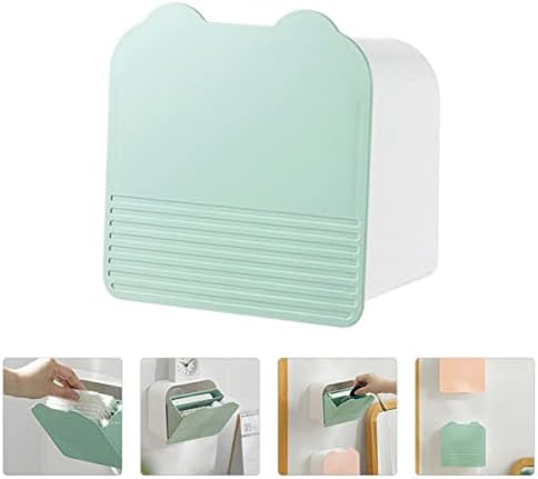 3pcs za zidne medije kozmetički poklopac za salvete bez kontejnera B Telefon Organiziranje zida- montirana radna površina zidna sanitarna