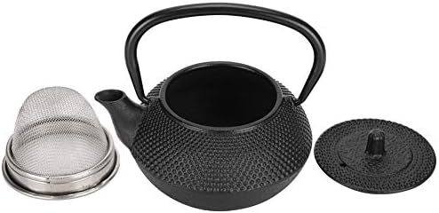 Čajnik za čaj od lijevanog željeza, čajnik od 0,3L Koristite željezni čajnik s cjedilom modeliranim na japanskom čajnom kotlu za čaj