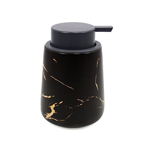 Cnqlis crni sapun Dissinse-Ceramic Hand Sud sapun za dozator za punjenje tekućine od 12 oz koji je pogodan za esencijalna ulja, losionske