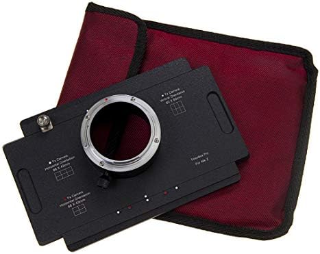 Fotodiox Pro objektiv Adapter kompatibilan s Nikon Z -Mount tijelo bez ogledala u velikim formatom 4x5 View kamere s stražnjim standardnim