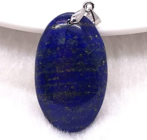 Prirodni kraljevski plavi lapis lazuli kamen rijetki lapis privjesak nakit za ženu ljubav ljubav bogatstvo sretno darovni kristal 35x21x8mm
