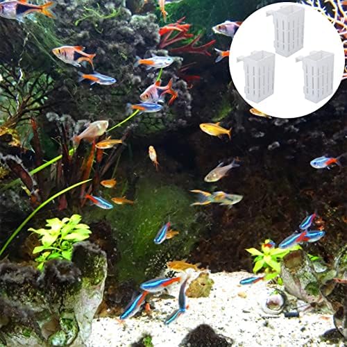 Akvarijske biljke 3pcs viseći držač za akvarijske biljke lonac za vodene biljke s rupom posude za akvarijske posude pop-up biljke ukrasi