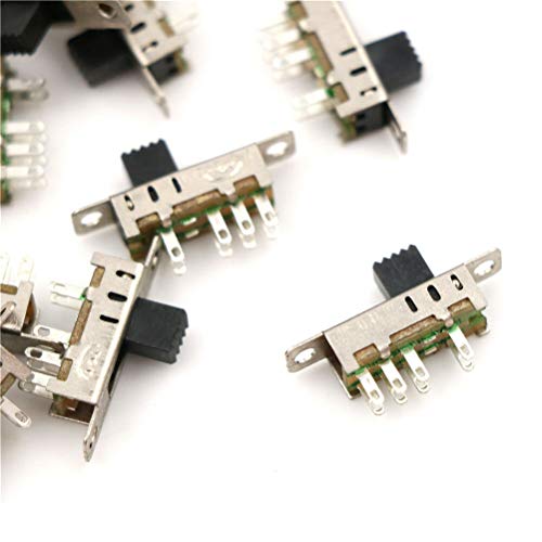 20pcs SS23E04 Dvostruki prekidač za preklopku 8 pinova DP3T Duljina ručice 5 mm Switch Swit Switch pribor