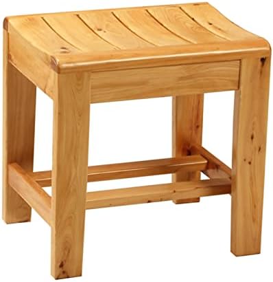 Neklizavni tuš stolica klupa od bambusa, stola od stola od stola od stola, mijenjanje stolice za cipele, multifunkcionalna drvena stolica,