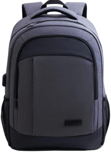 Ruksak za prijenosno računalo Richanvol za muškarce, poslovni vodootporni ruksak s USB priključkom za punjenje, 17.3 Veliki ruksak