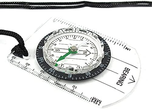 Neletinozni kampiranje na otvorenom Pješačenje prozirno plastični kompas kompas proporcionalni trag putovanja vojni kompas alati za