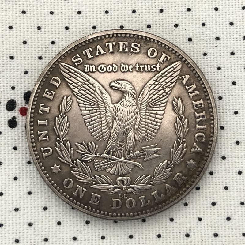 38 mm Antique Silver Dollar Coin American Morgan Tramp Coin 1879cc Craft 150