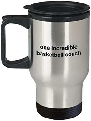 Košarkaški trener putničke šalice Kup za kavu najbolje ikad nevjerojatne ideje za darove za muškarce trenere žene
