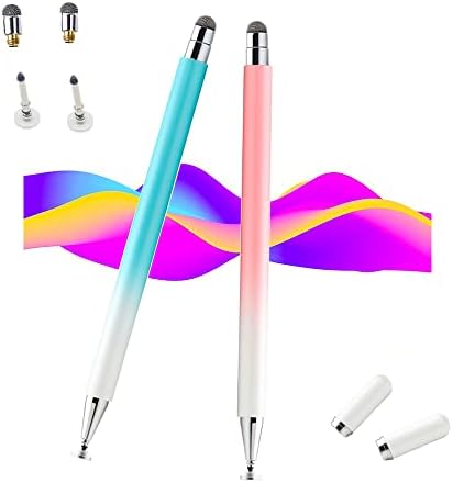 Olovke olovke za dodirne zaslone, 4 zamjenjiva savjeta visoke precizne kapacitivne olovke za iPad iPhone Android tablete i sve univerzalne