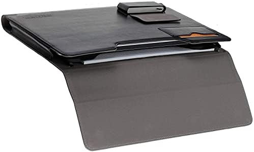 Broonel crni kožni folio futrola - Kompatibilno s Asus Vivobook 17 17.3 Laptop