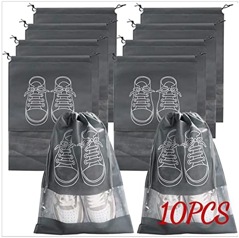 Willwa 10/5pcs cipele za skladištenje vrećice ormar Organizator Netkana prijenosna torba vodootporna džepna odjeća klasificirana viseća