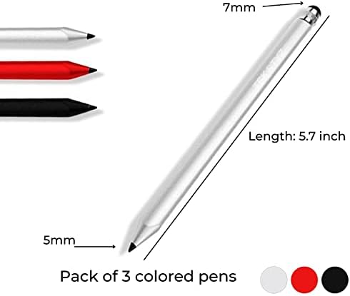 Tek Styz Pro Stylus Capacitive olovka radi za Huawei Uživajte u 20 SE/Plus/5G/Pro s nadograđenim prilagođenim visokim preciznim dodirom
