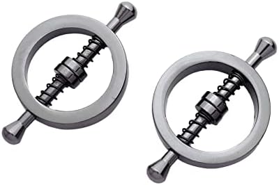 Loloda 2pcs ne-piercings bradavice stezaljke isječci za prtljažni prženi prstenovi s unutarnjim šiljkom par užitak erotski spolni igrački