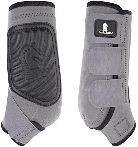 Klasične čizme za jahanje u A-listi u sivoj boji s prednjim dijelom A-liste
