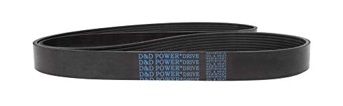 D&D PowerDrive 642K9 Poly V remen, 9 pojasa, guma