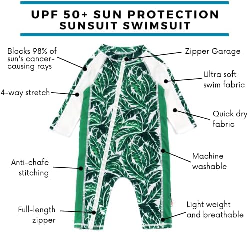 SwimZip UPF 50+ dječaka s dugim rukavima sunce