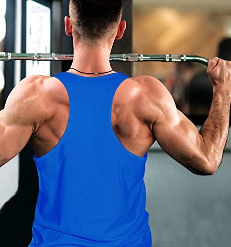 KingJoze muški gudači bodybuilding tenk vrhovi fitnes mišićni trening majice bez rukava prsluk