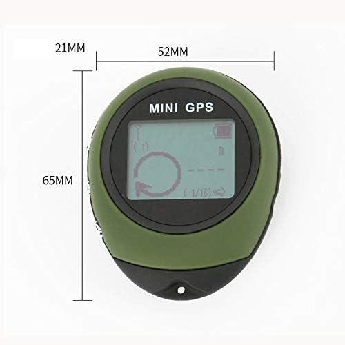 ZJHYXYH Mini GPS prijemnik za Navigaciju vanjski prijenosni геолокатор USB punjiva s kompasom za sport turističke šetnje