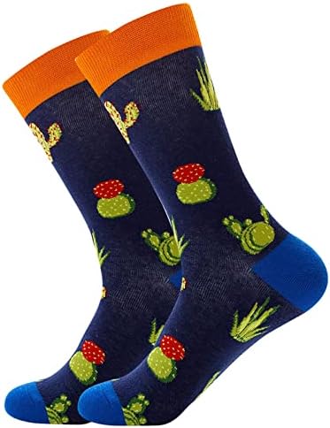 Zabavne čarape za žene Pokloni za ženske novitetne posade pamučne čarape Horizontalne prugaste čarape