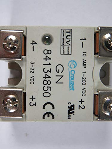 Crouzet 84134850 SSR, Mount Panel, 200VDC, 32VDC, 10A