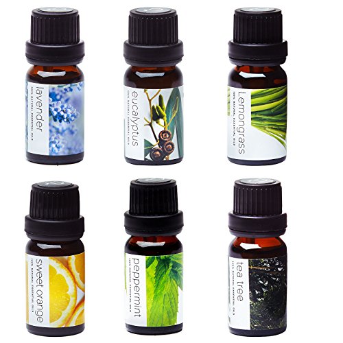 Esencijalna ulja prema vrhunskoj aromi čiste terapijske ulja Kit- Top 6 aromaterapijskih ulja Poklon set-6 10 ml