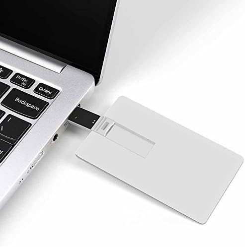 Romantična pariška kreditna banka kartica USB flash pokreće prijenosni memorijski štap za pohranu tipki 64g