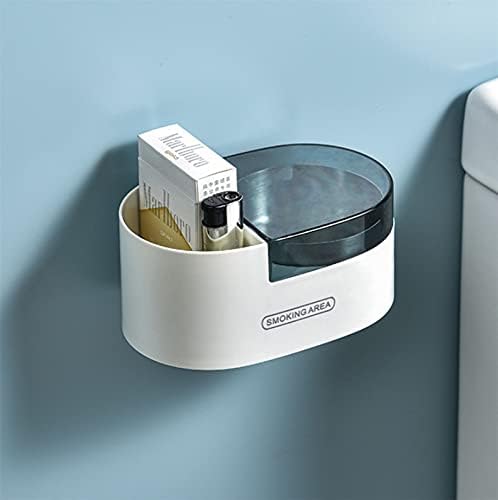 Zrsyh zidni montra pepeljara od nehrđajućeg čelika kupaonica pepeljara otporan na ogrebotine, kante za pucanje bez pepeljara, metalni