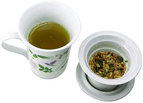 Cvjetni čajnik - porculan - 250 ml