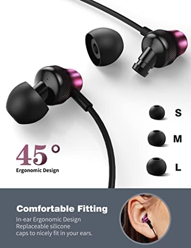 USB C Slušalica C-slušalica C U SURERE STEREO STEREO WIRED EARBUDS za Google Pixel 6A 7A 7 6 Samsung A53 A54 S23 Ultra In-u Ear-Ukidanje