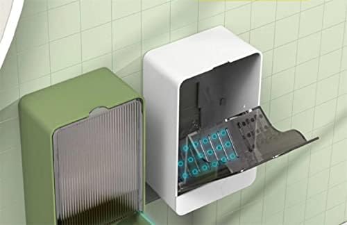 Kreativno s pokrivačem kutija sapuna sa sapunom sa sapunom sa sapunom za prašinu, kupaonica, bijela