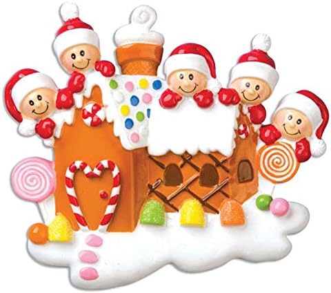 Polar X Gingerbread House s 5 personaliziranih božićnih ukrasa