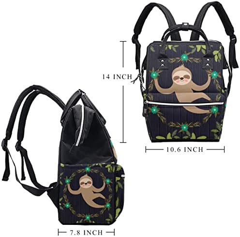 Pelena s vrećicom ruksak vodootporna torba za njegu multifunkcionalna torba za presvlačenje za muškarce za muškarce 10.6x7.8x14in